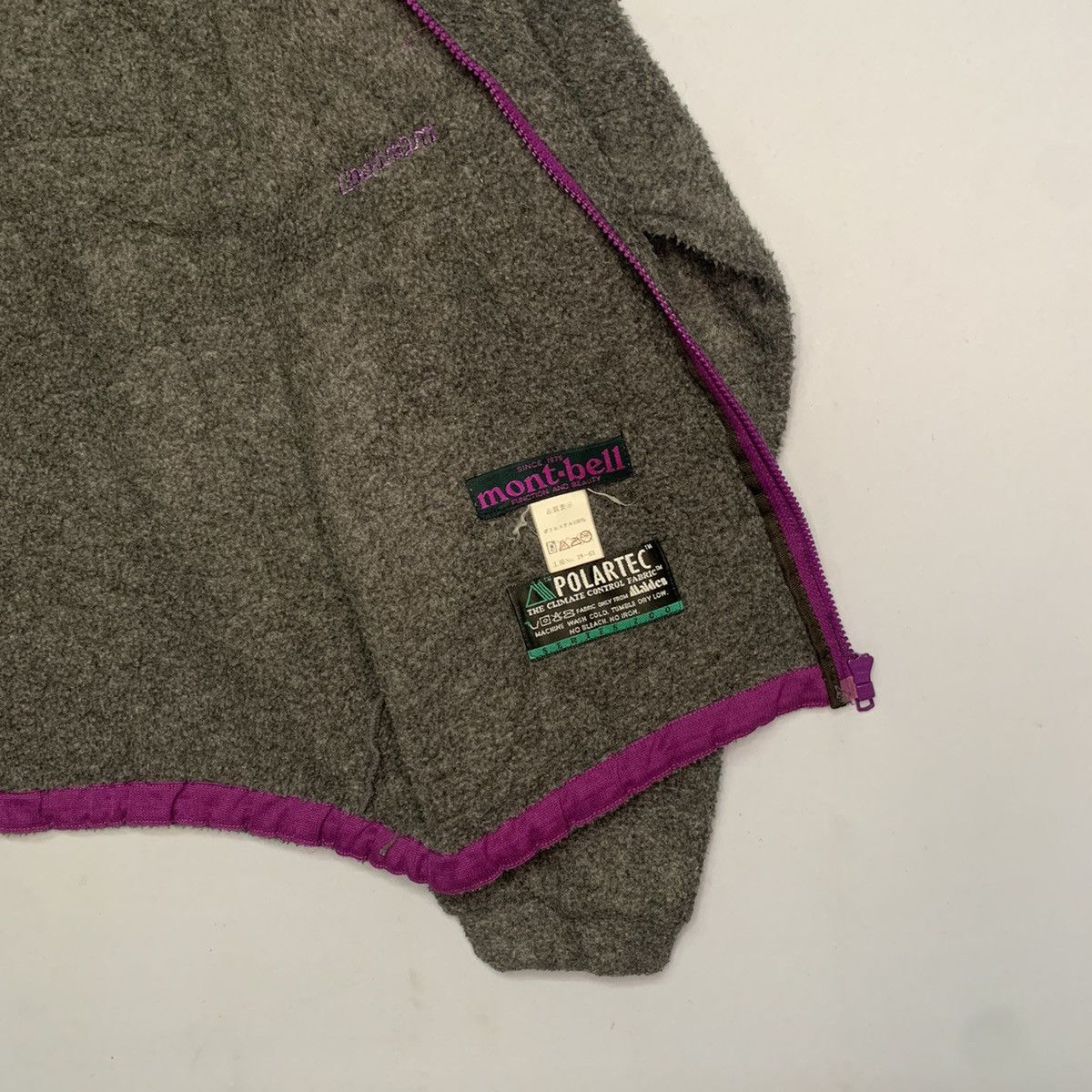 Montbell × Polartec Vintage Montbell x Polartec Sportswear Fleece Sweater Zipper Size US M / EU 48-50 / 2 - 7 Thumbnail