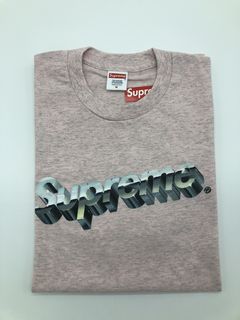 Supreme Chrome Logo Tee | Grailed