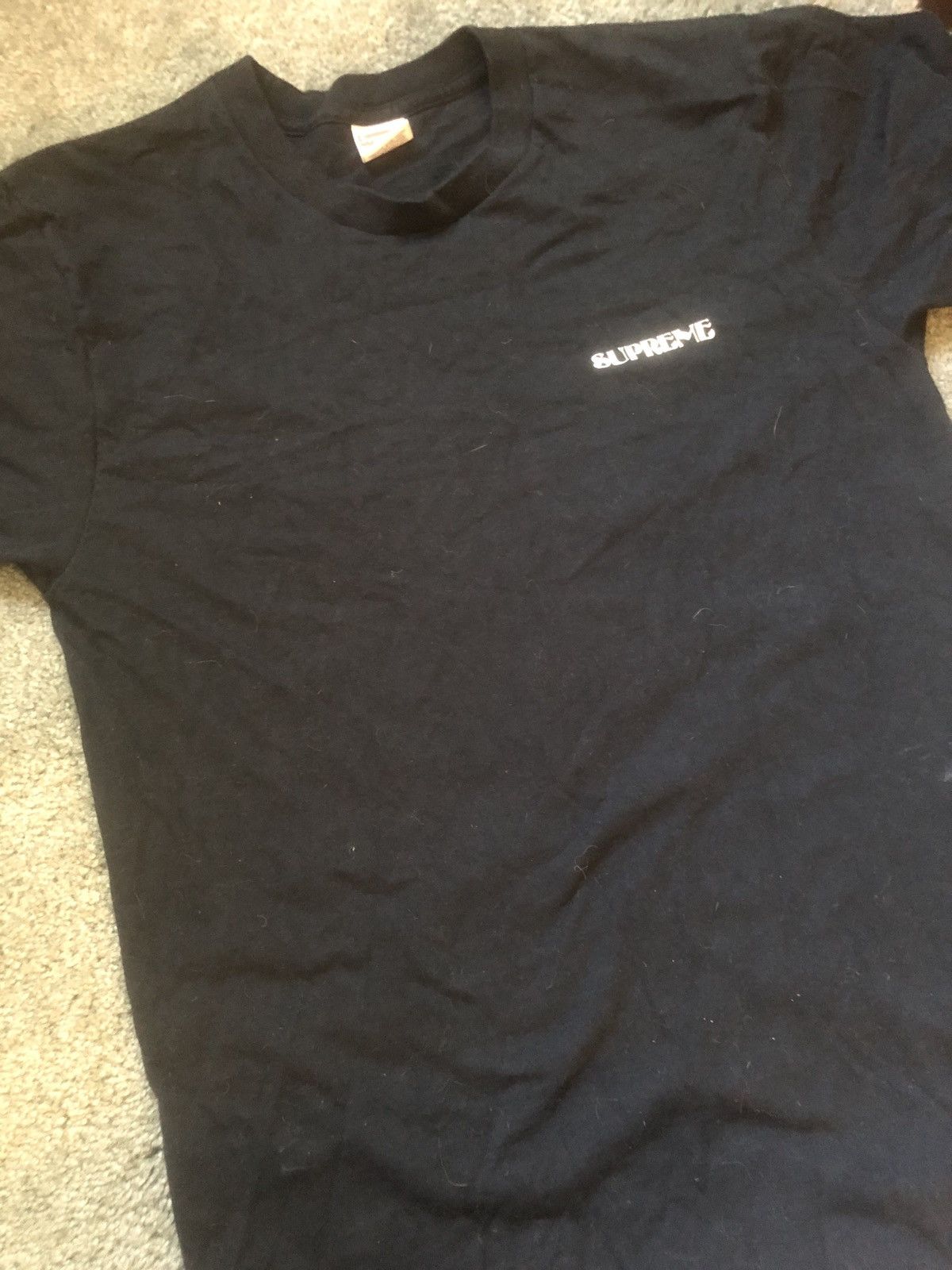 Supreme wilfred limonius undercover lover tee black on sale