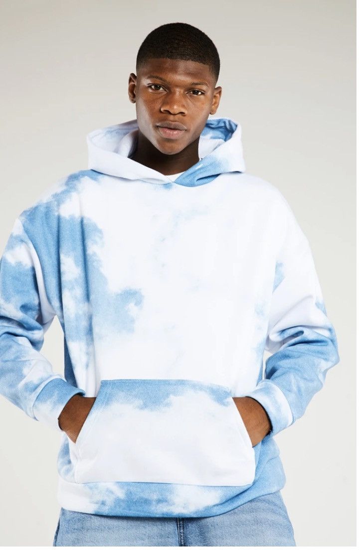 Jaded London Hoodie With Cloud Print In Blue For Men Lyst, 55% OFF