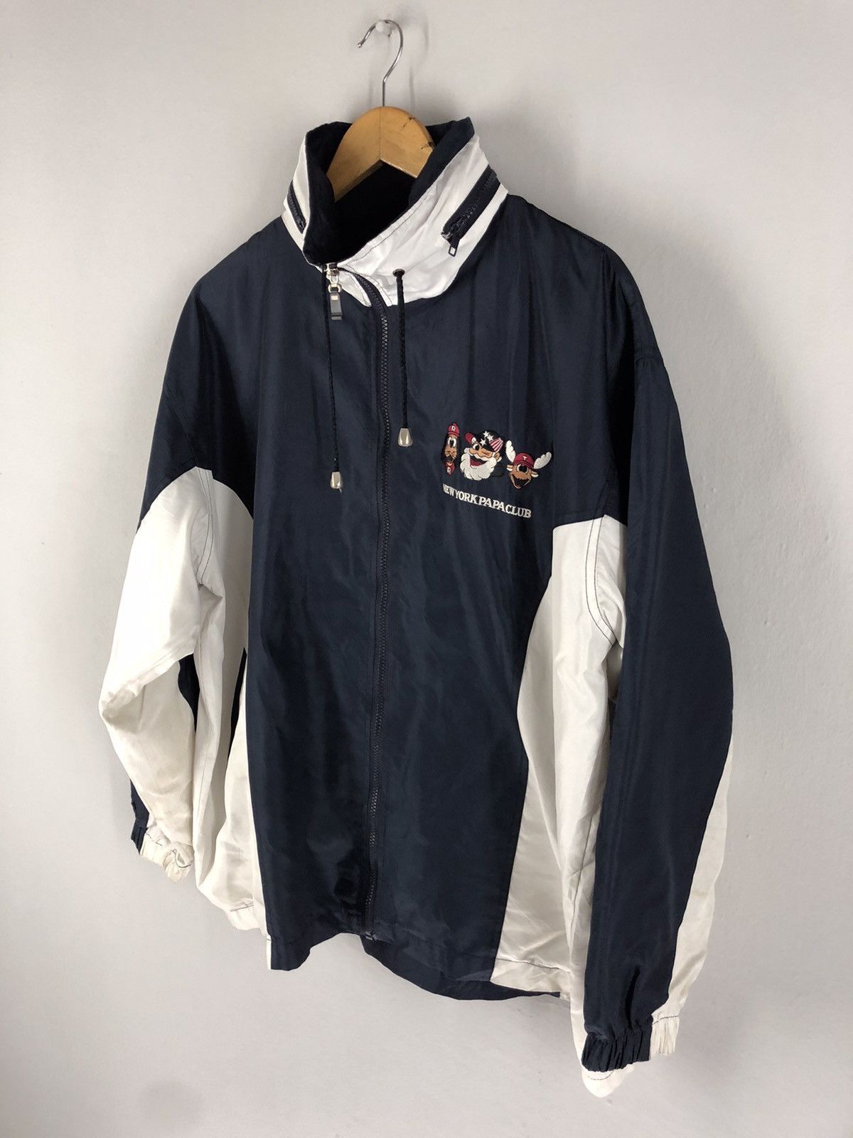 Japanese Brand CAPTAIN SANTA NEW YORK PAPA CLUB EMBROIDERY BIG LOGO JACKET Size US L / EU 52-54 / 3 - 4 Thumbnail