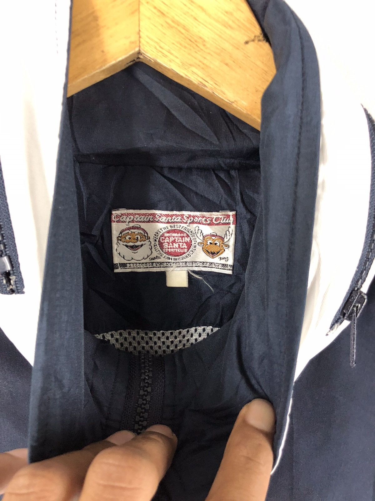 Japanese Brand CAPTAIN SANTA NEW YORK PAPA CLUB EMBROIDERY BIG LOGO JACKET Size US L / EU 52-54 / 3 - 7 Thumbnail