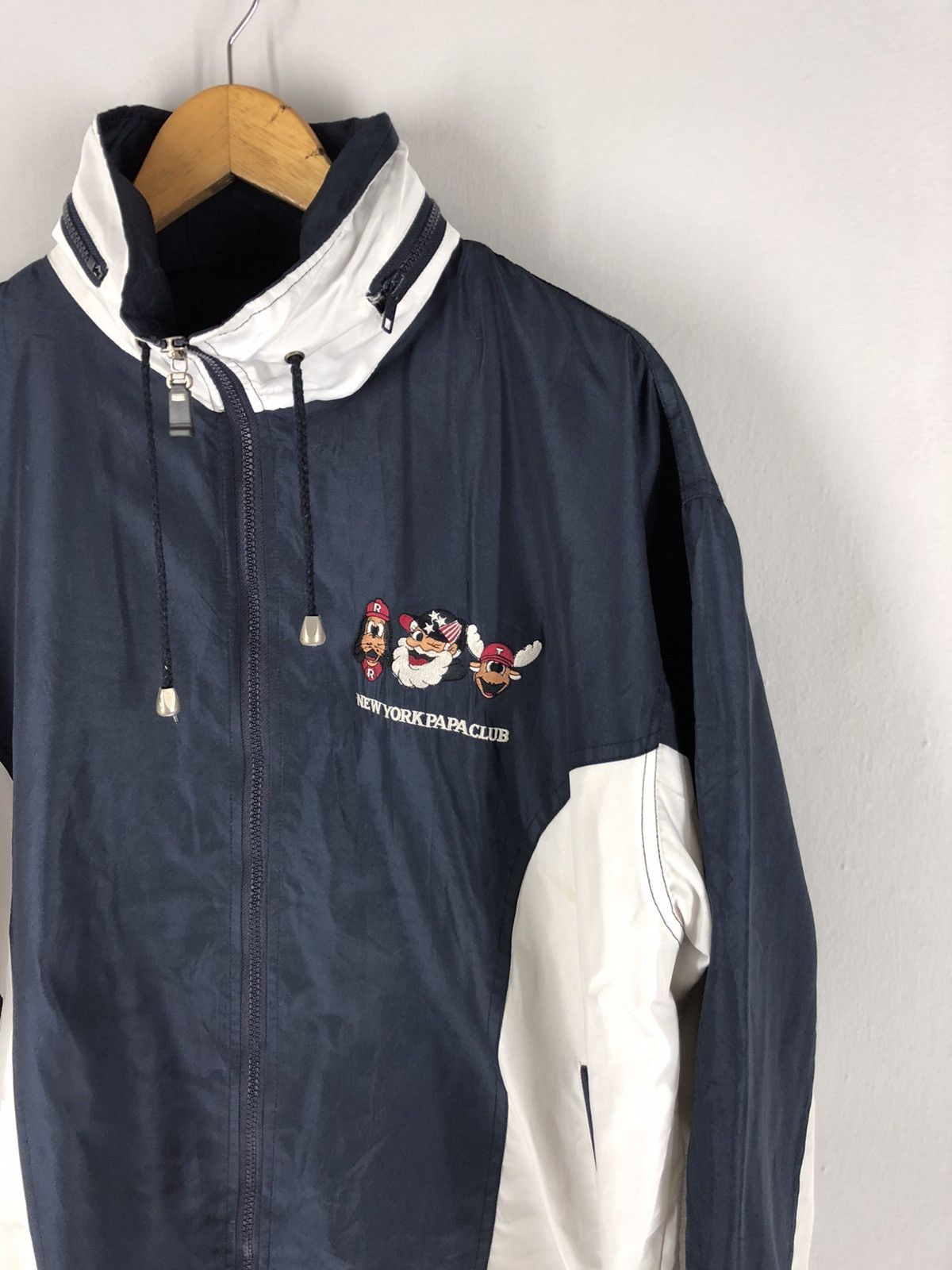 Japanese Brand CAPTAIN SANTA NEW YORK PAPA CLUB EMBROIDERY BIG LOGO JACKET Size US L / EU 52-54 / 3 - 5 Thumbnail