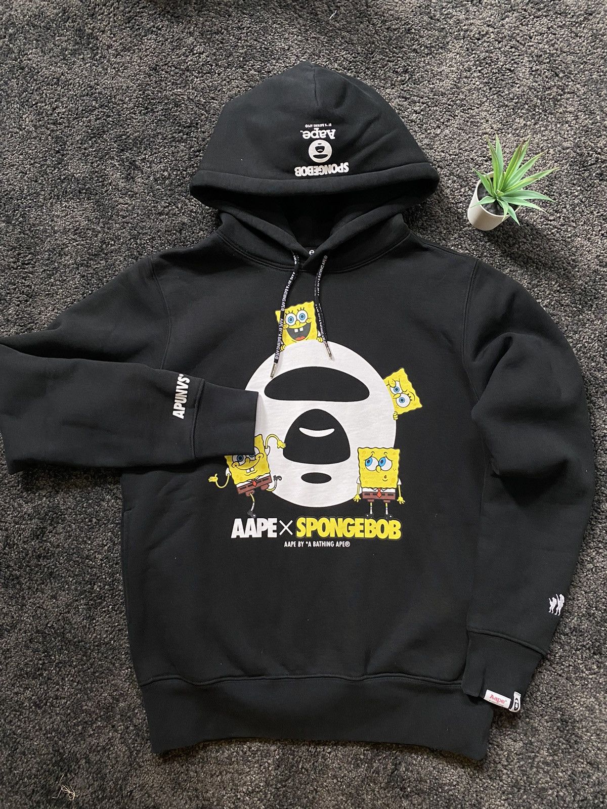 Aape spongebob hoodie best sale