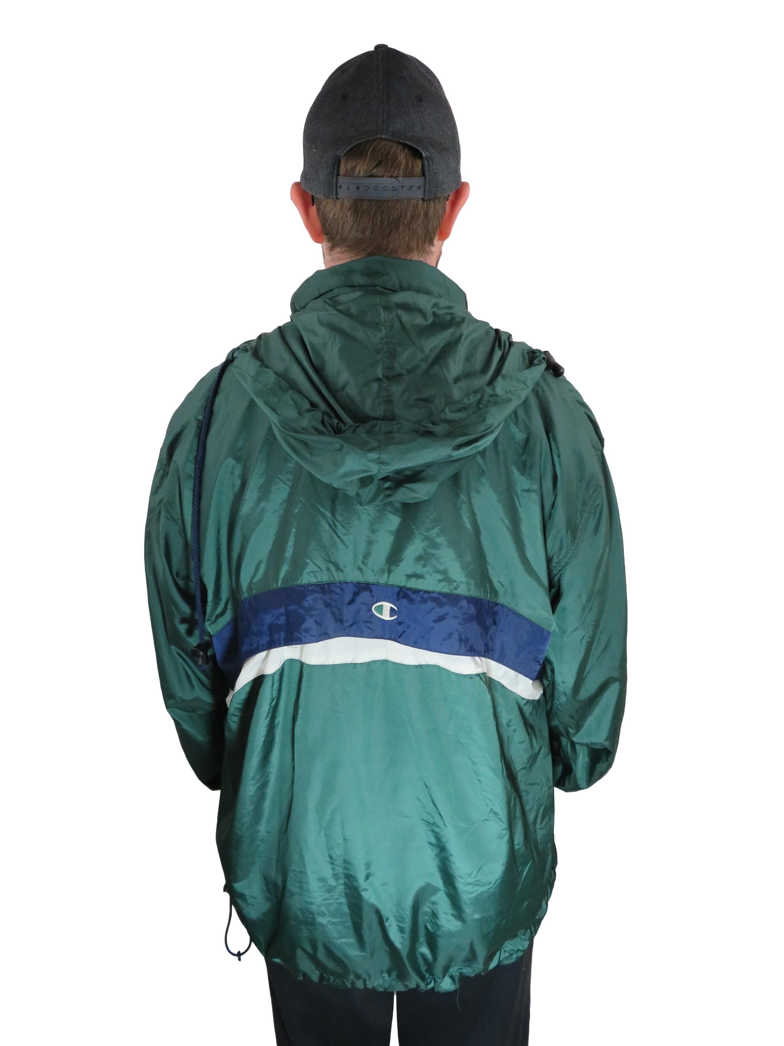 Champion Vintage 90s Champion Men s Anorak Jacket Large Pullover Grailed