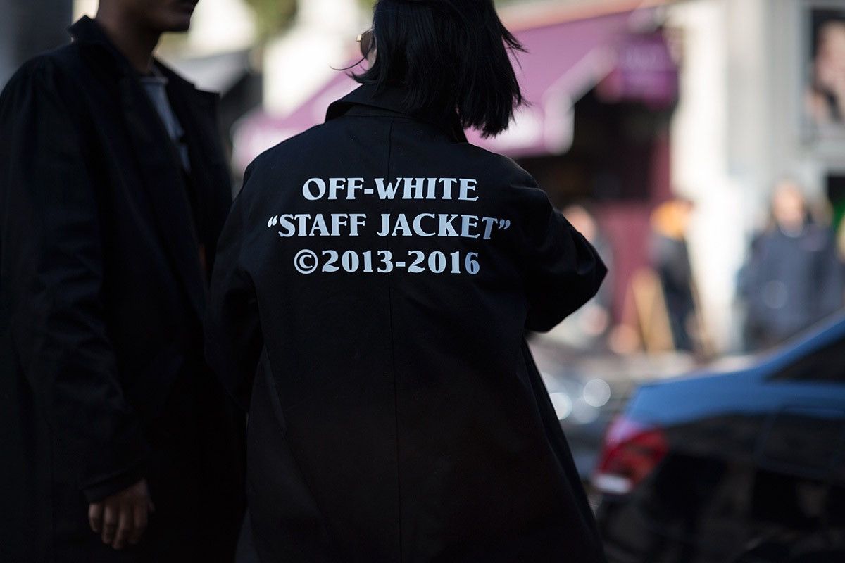 Off white outlet staff jacket