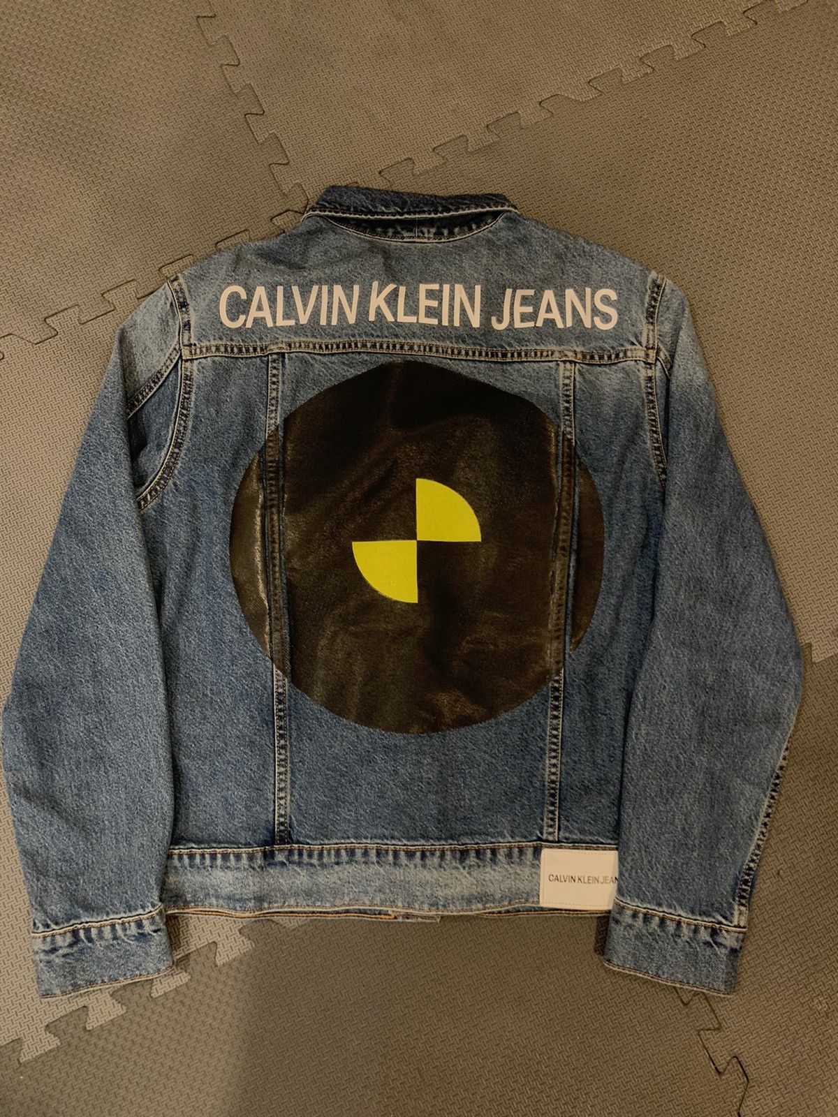 Calvin klein jean shop jacket asap rocky