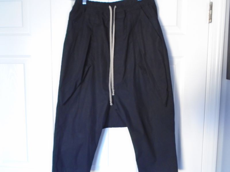 Rick Owens Anthem Cargo Cropped Pants | Grailed