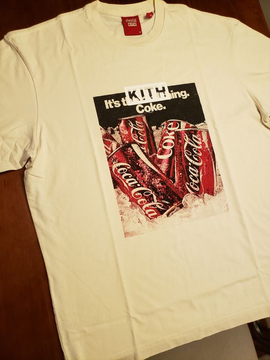 Kith Kith x Coca-Cola Chilled Vintage T-shirt Ivory | Grailed