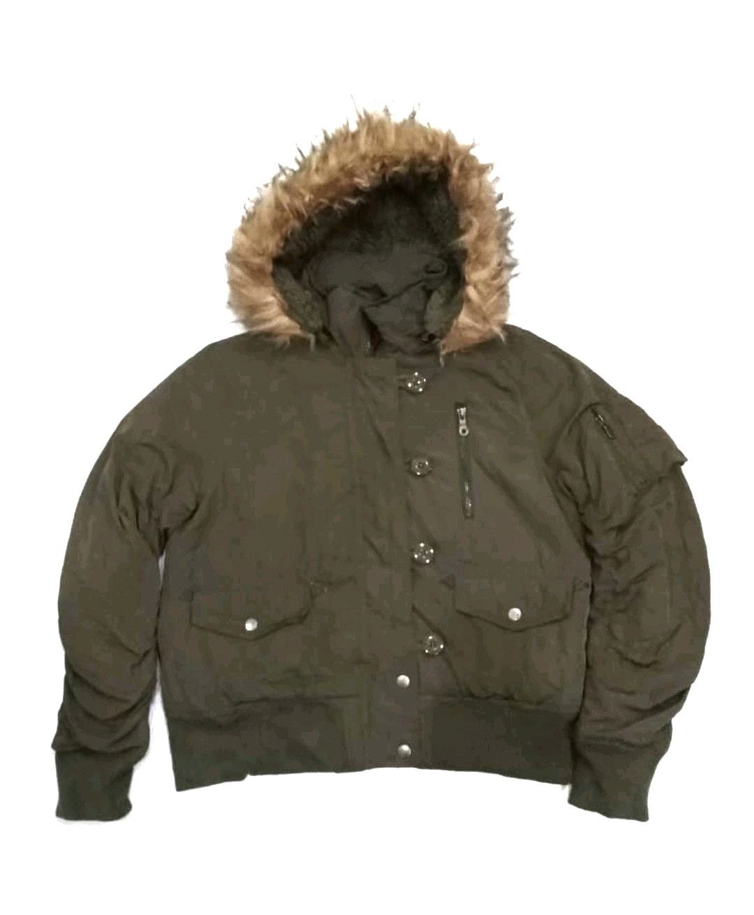 Japanese Brand 🇯🇵Japanese Brand Blistorm Fur Hooded Jacket Size L / US 10 / IT 46 - 1 Thumbnail