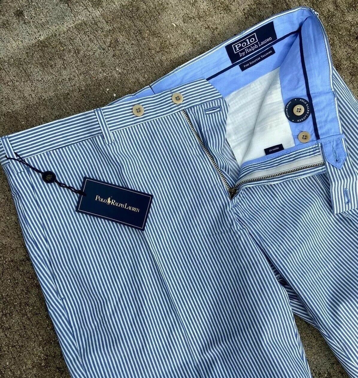 Polo Ralph Lauren × Ralph Lauren Ralph seersucker pants 34. Reasonable offers accepted! Size US 34 / EU 50 - 1 Thumbnail