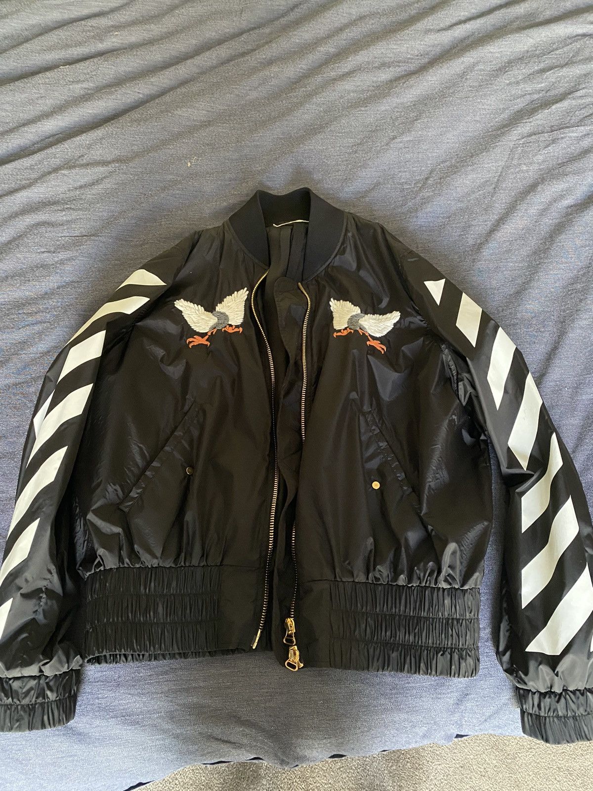 Off White Eagle Jacket Grailed