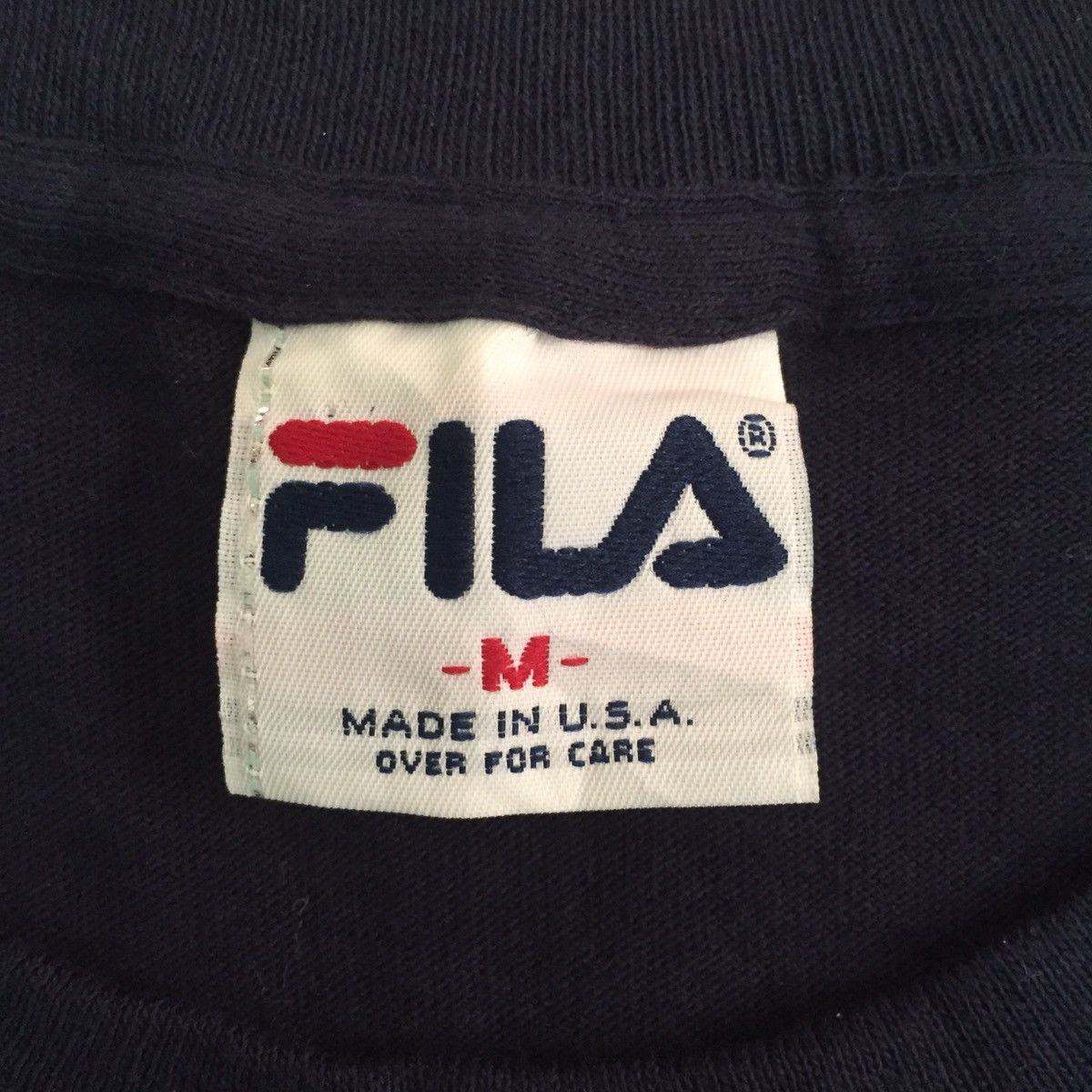 Fila Fila Big Logo Tshirt MADE IN USA Size US M / EU 48-50 / 2 - 16 Thumbnail