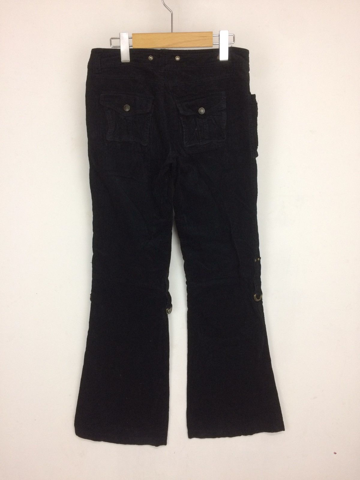 Japanese Brand Japanese brand velvet jeans punk bondage style Size US 29 - 2 Thumbnail