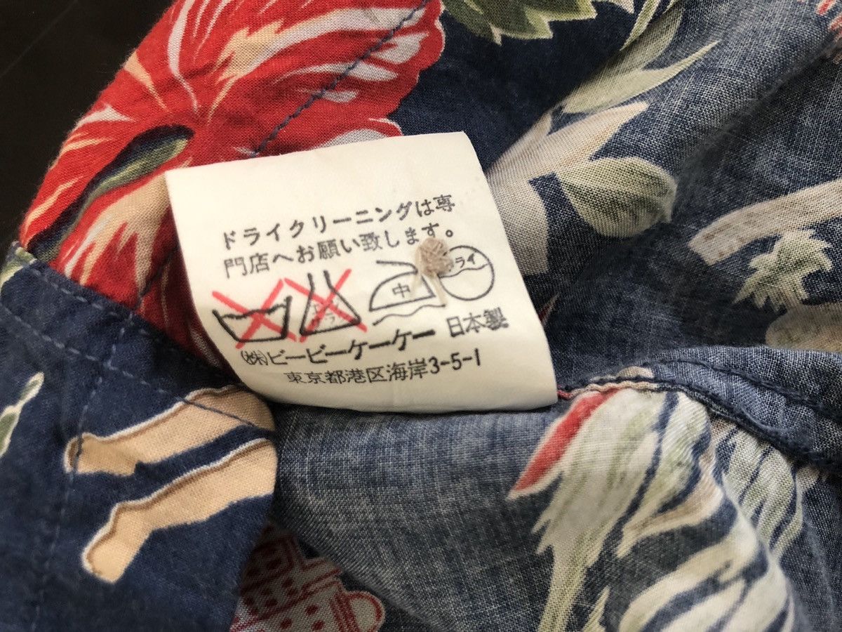 Mademoiselle Non Non Papas Japan Double Pocket Hula Girl Rayon Hawaiian Shirt Size US M / EU 48-50 / 2 - 19 Thumbnail