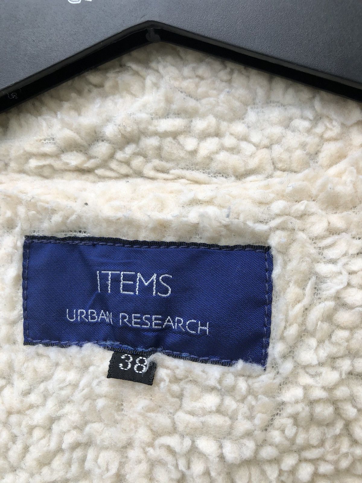 URBAN RESEARCH DOORS Urban Research Japan Sherpa Lined Duffle Coat Denim Jacket Size US M / EU 48-50 / 2 - 15 Thumbnail