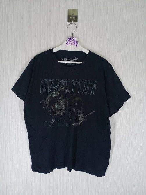 Led Zeppelin Vintage Led Zeppelin Band Rock Tshirt Size US XL / EU 56 / 4 - 1 Thumbnail