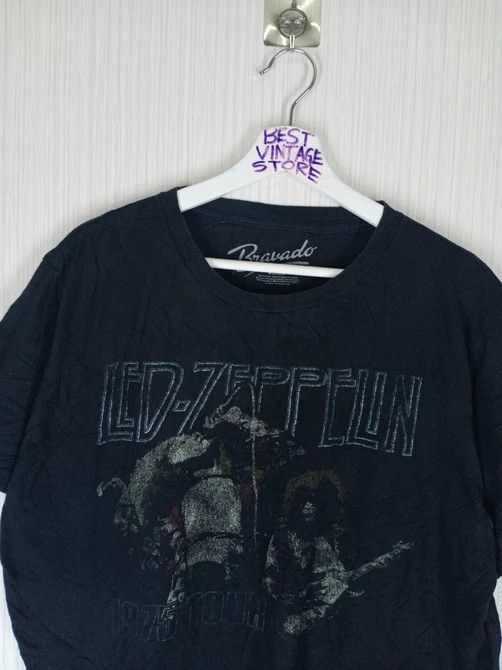 Led Zeppelin Vintage Led Zeppelin Band Rock Tshirt Size US XL / EU 56 / 4 - 2 Thumbnail