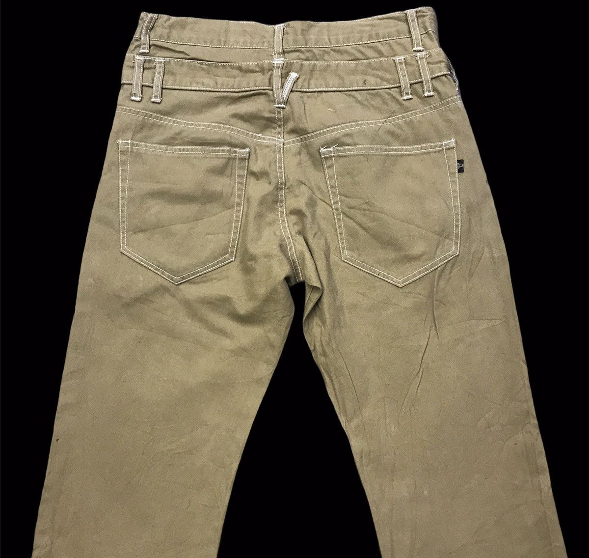 🔥SALE TODAY🔥 Japanese Double Waist Zipper Khaki Pants J73