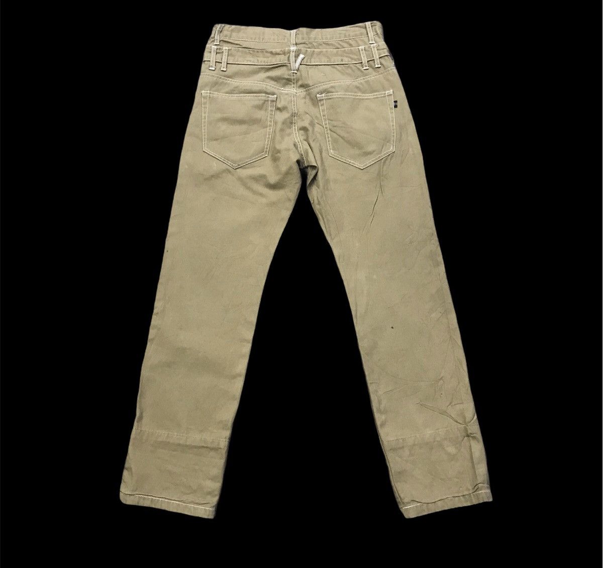 🔥SALE TODAY🔥 Japanese Double Waist Zipper Khaki Pants J73