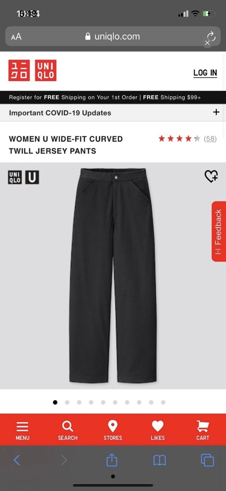 Uniqlo Uniqlo U Womens Curved Pants Size US 31 - 3 Thumbnail