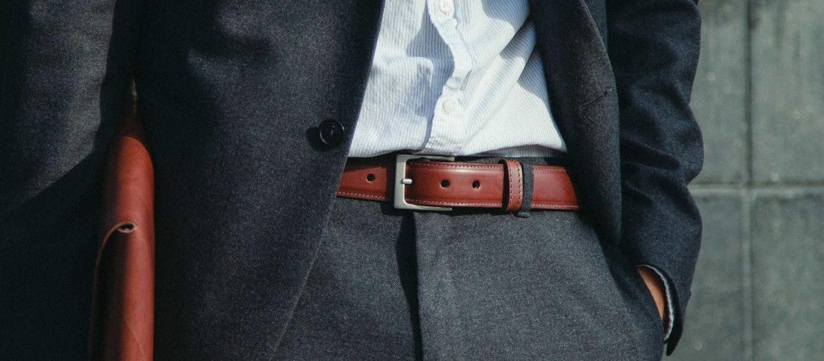 Tanner Goods Tanner Goods Dress Belt Cognac 34 Grailed