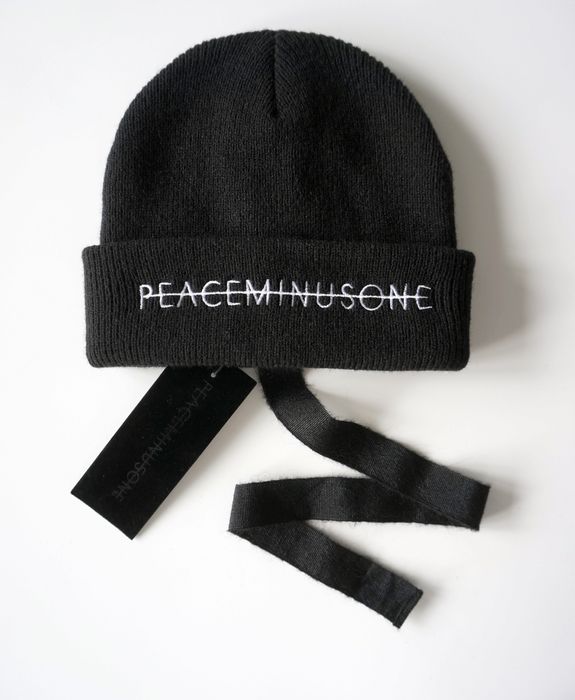 PMO KNIT CAP #3 BLACK Peaceminusone | nipo-tec.com.br