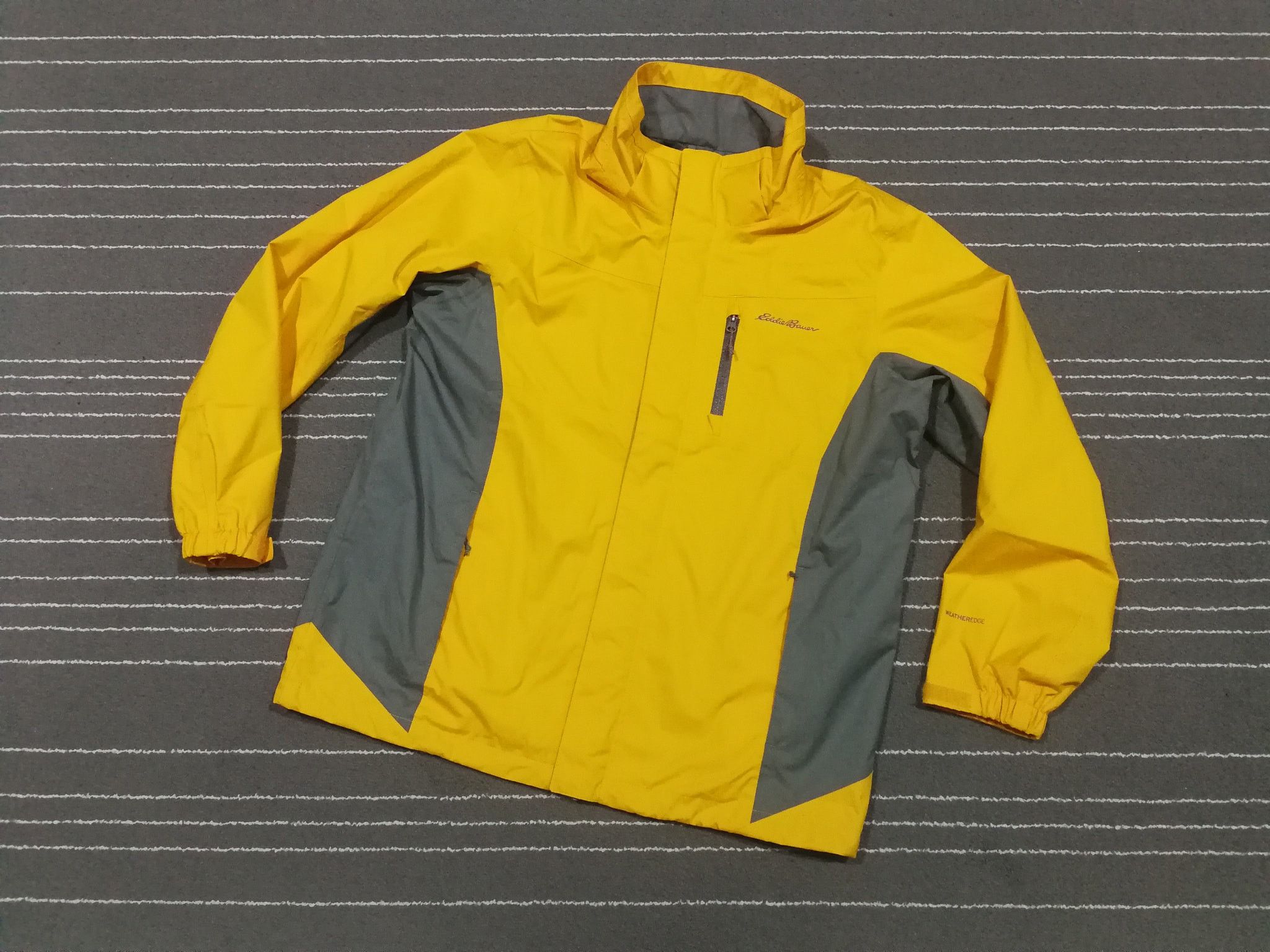 Weatheredge Eddie Bauer wind breaker yellow