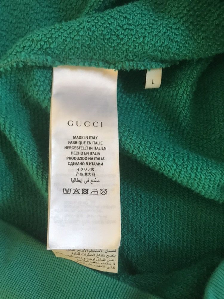 Gucci $1400 Teal Sequined Planet Square Logo Hoodie Size US L / EU 52-54 / 3 - 4 Thumbnail