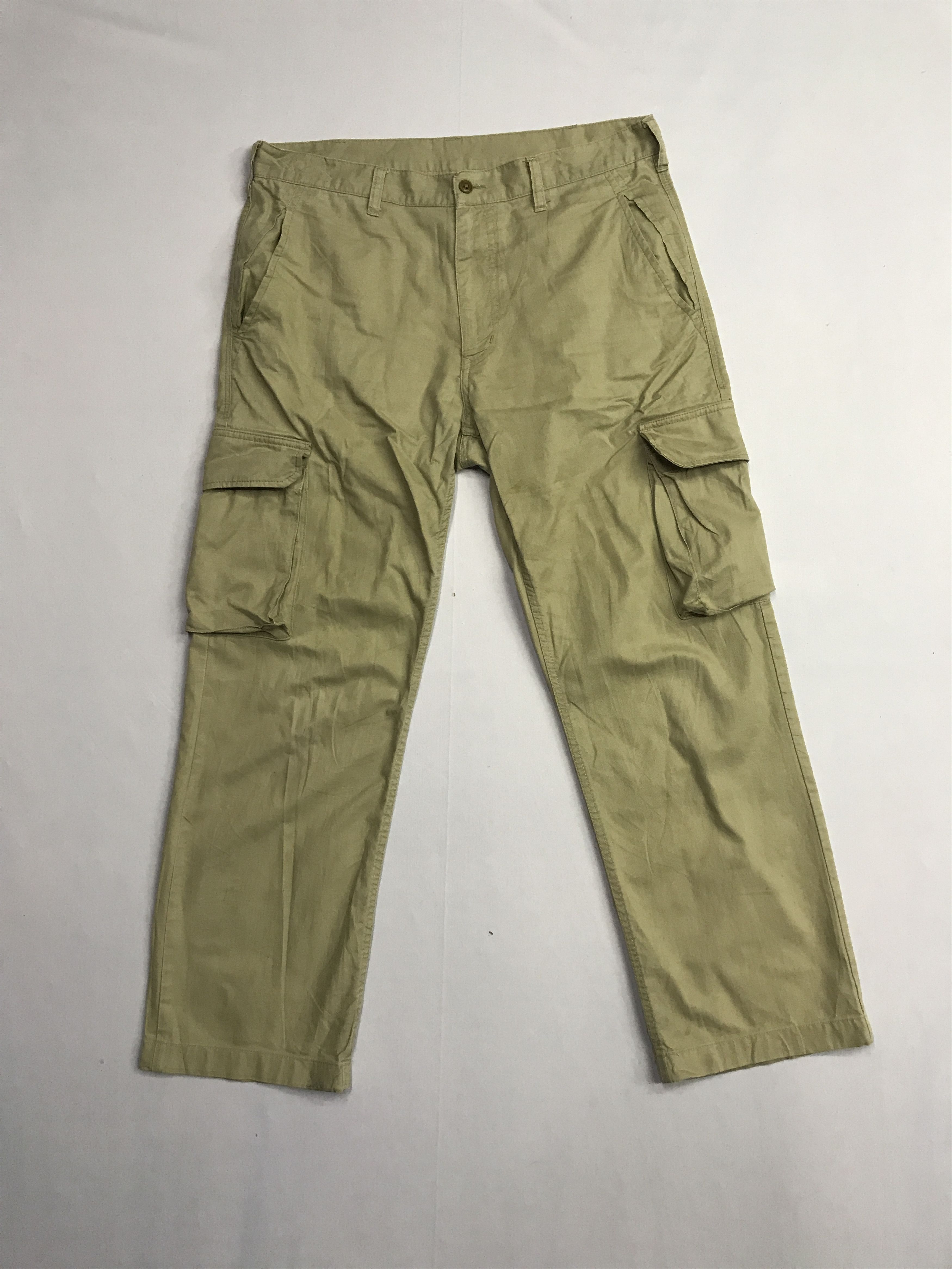 Japanese Brand Cargo Pants Big Multi pocket Tactical Pants