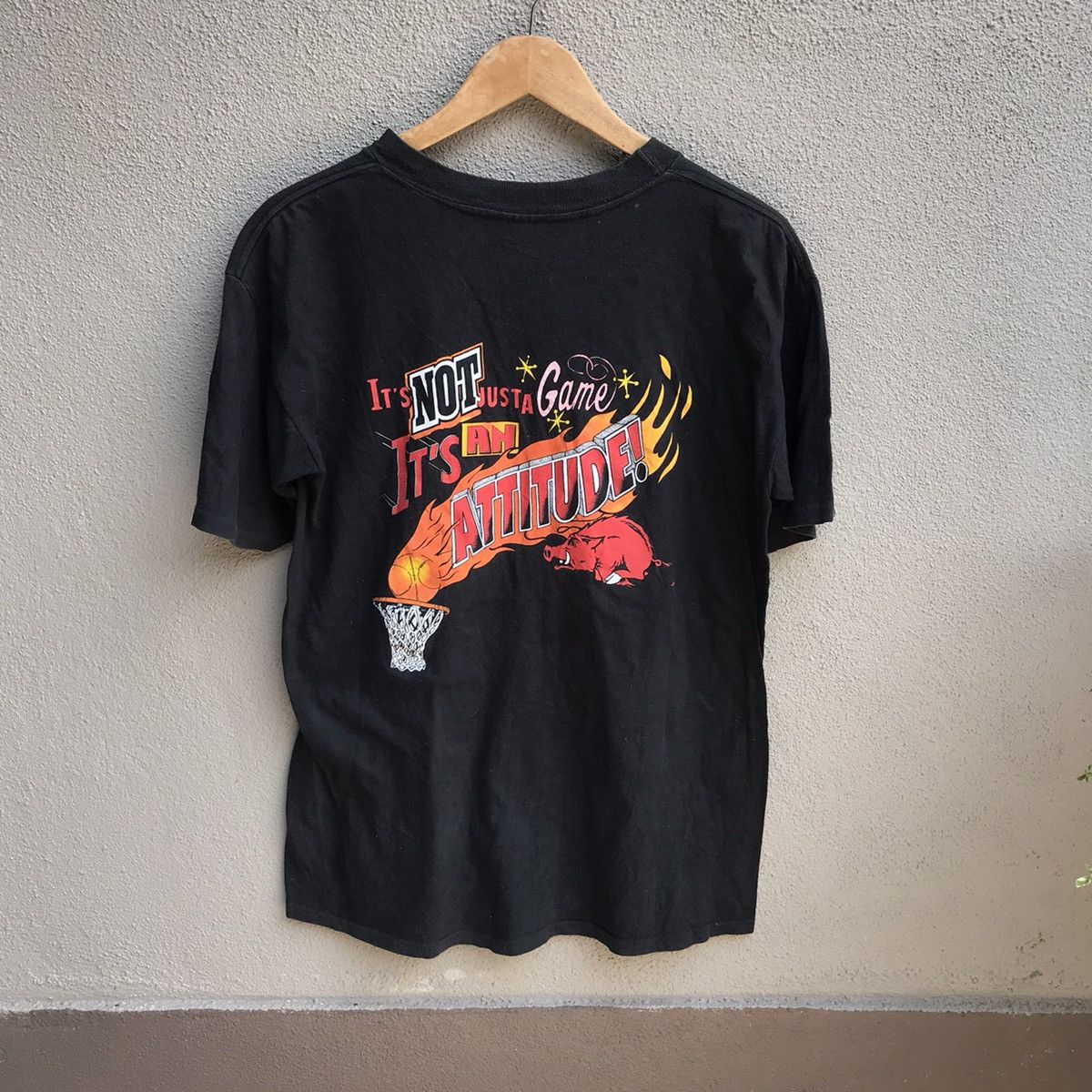 Vintage Vintage NBA quotes words tee rodman michael jordan Size US M / EU 48-50 / 2 - 1 Thumbnail