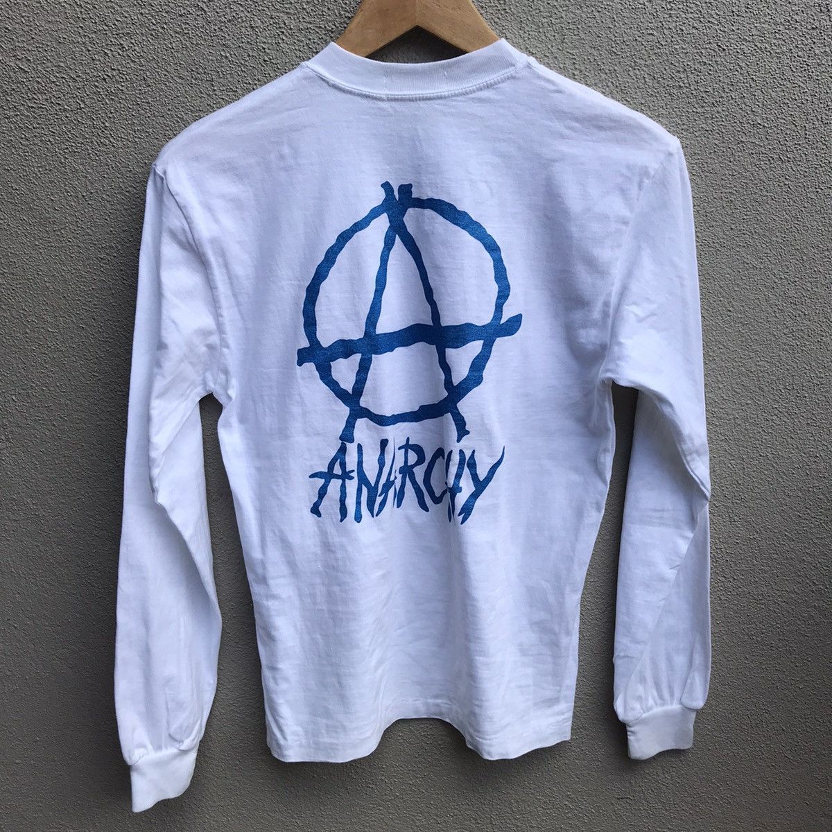 Vintage Vintage ANARCHY logo tee punk Size US S / EU 44-46 / 1 - 3 Thumbnail