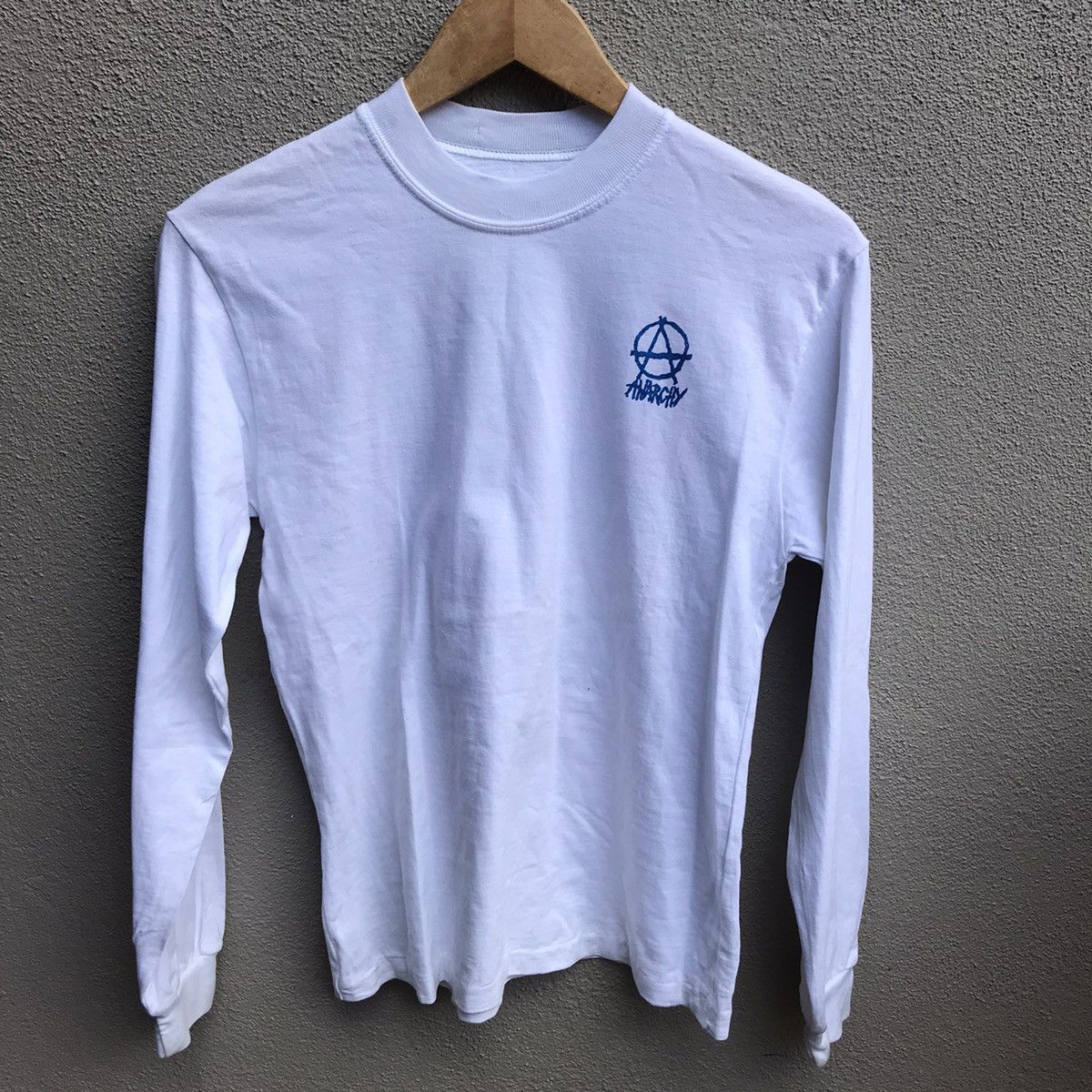 Vintage Vintage ANARCHY logo tee punk Size US S / EU 44-46 / 1 - 2 Thumbnail