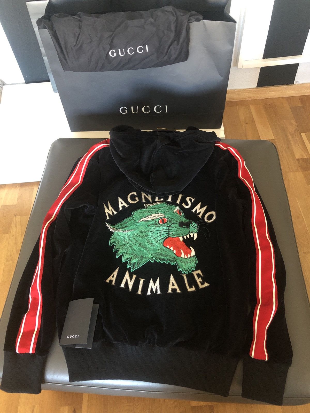 Gucci Hoodie Magnetismo Animale