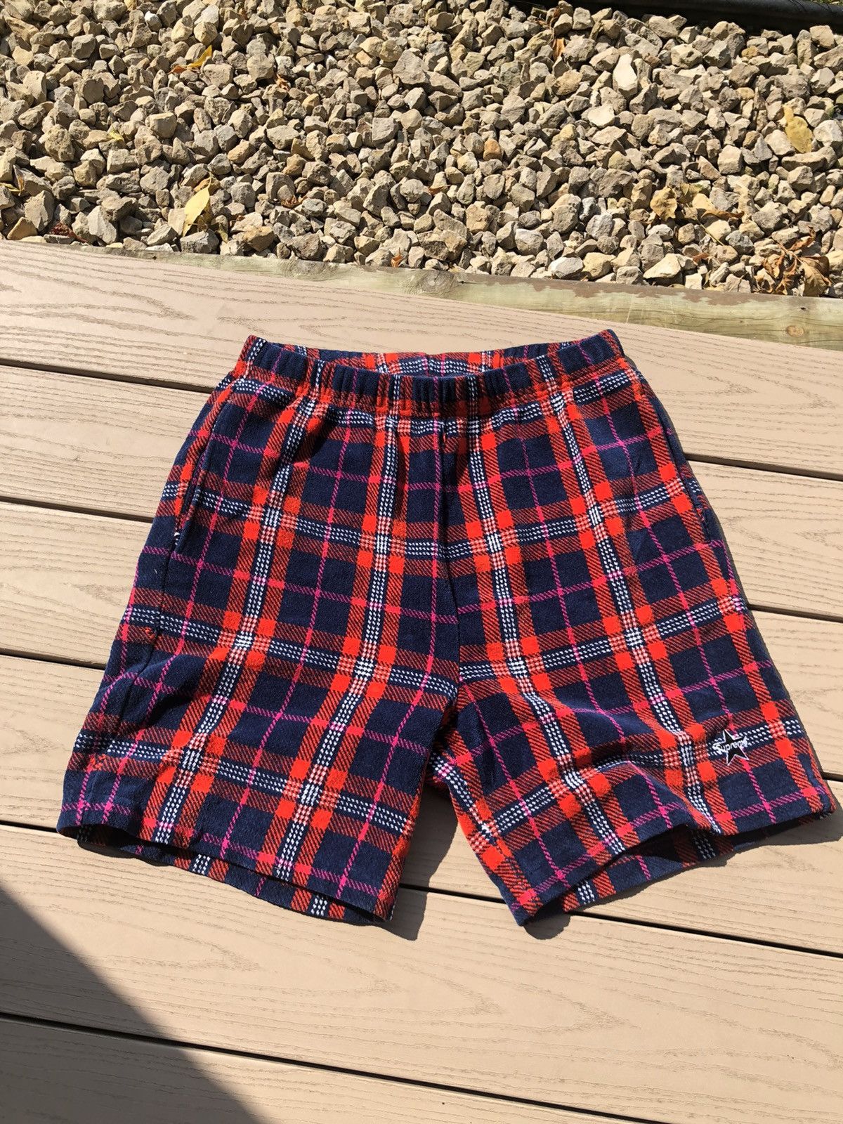 Supreme Supreme Plaid Velour Short | Grailed