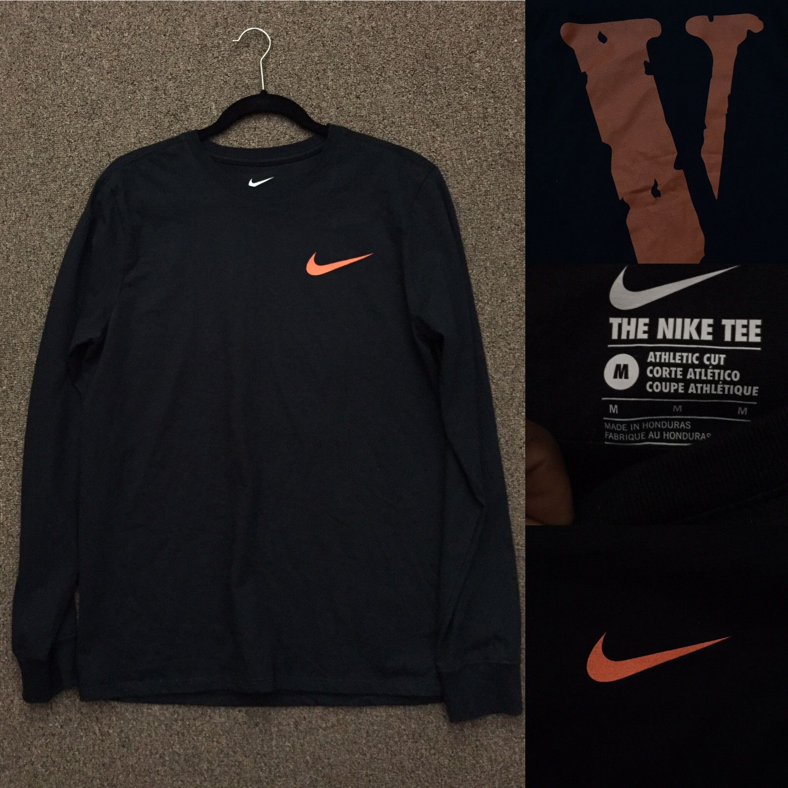 vlone x nike long sleeve