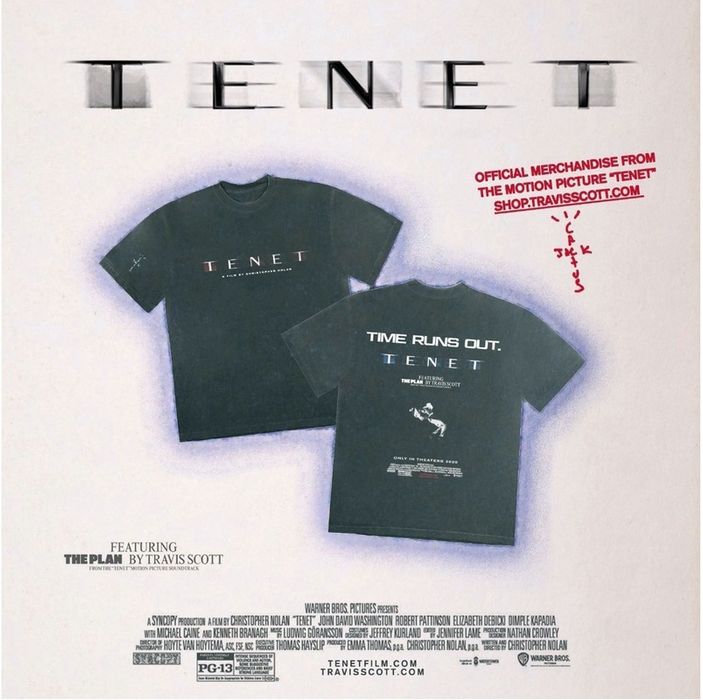 Travis Scott Travis Scott Tenet T Shirt | Grailed