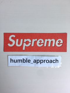 Supreme Grip Tape Box Logo Sticker Set