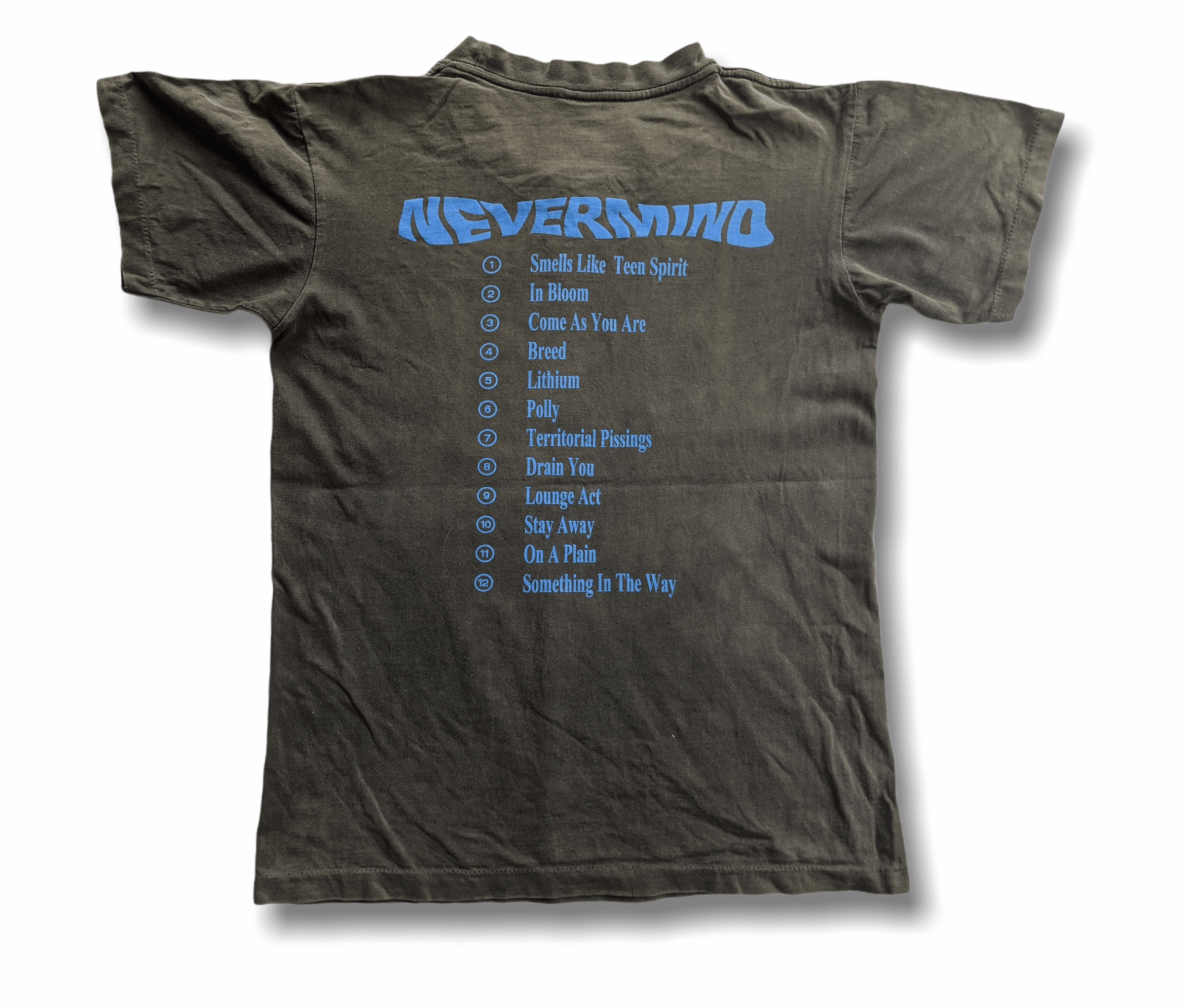 Nirvana Vintage 90s Nirvana Nevermind print bothside Size US S / EU 44-46 / 1 - 2 Thumbnail