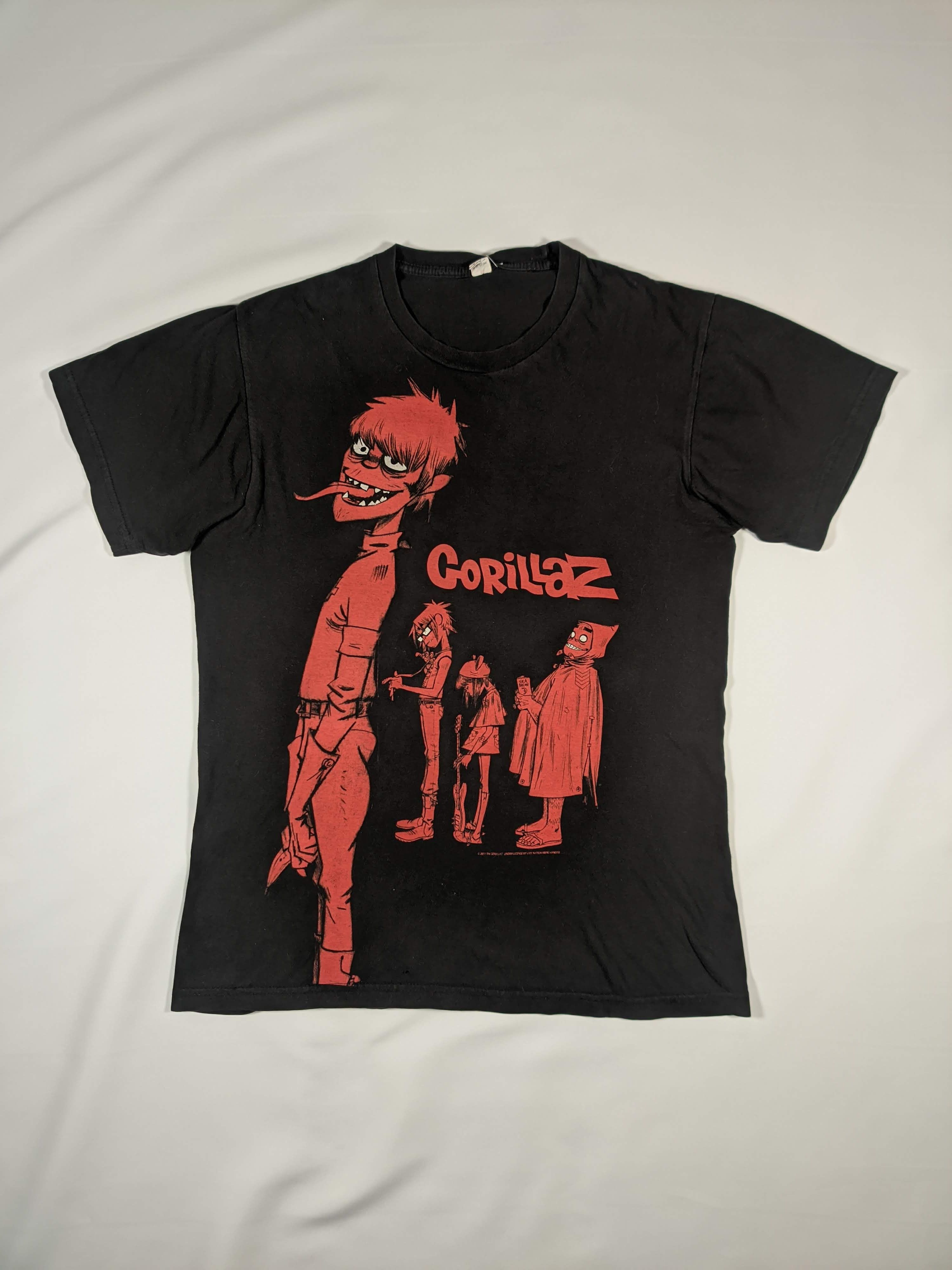 Band Tees VTG Gorillaz Tee M t-shirt band rock metal travis style Size US M / EU 48-50 / 2 - 2 Thumbnail