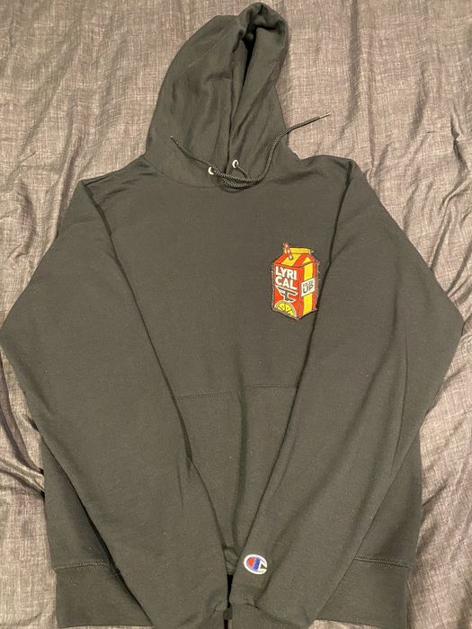 Champion Lyrical lemonade x Faze x Champion Cartoon Hoodie Grailed