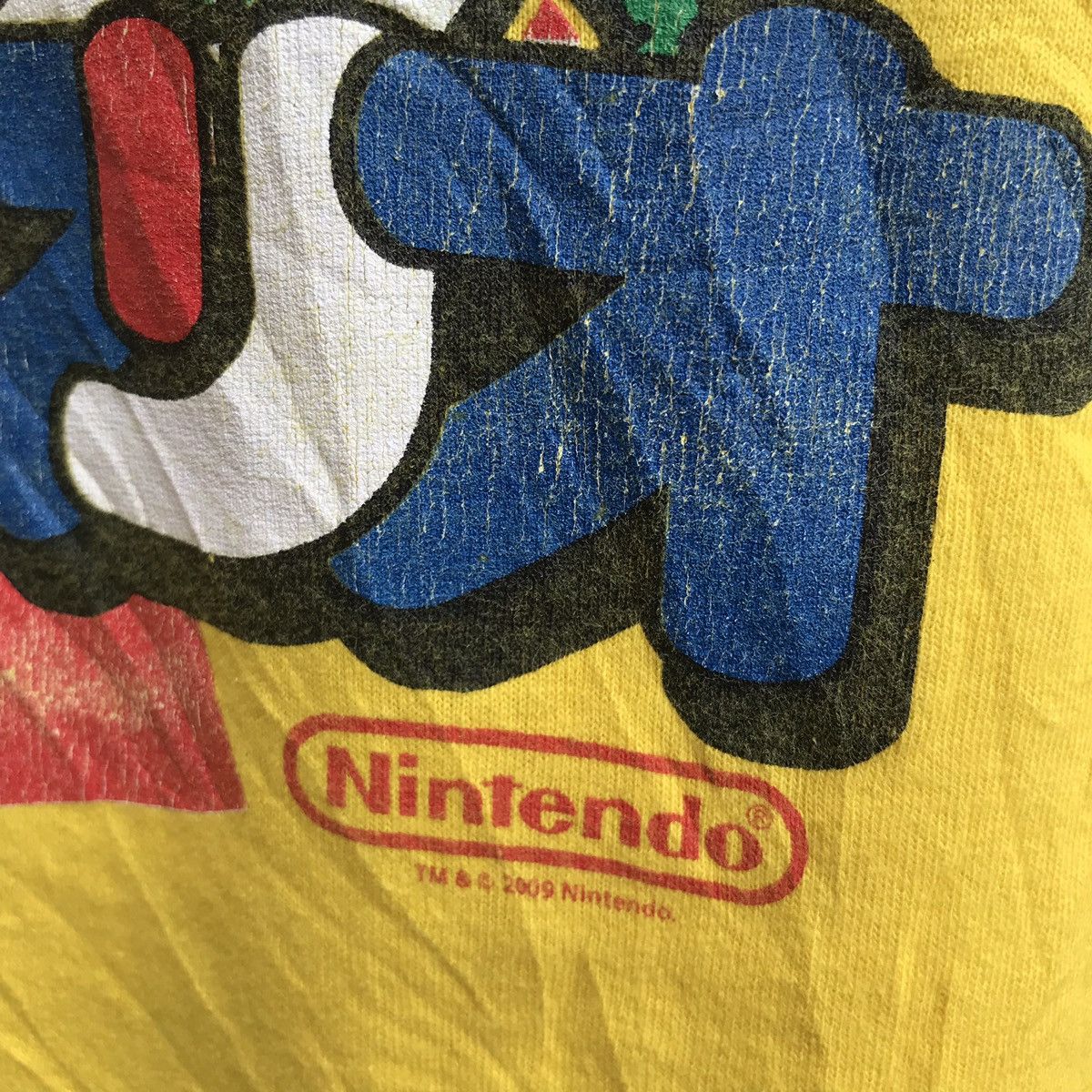 Nintendo Vintage NINTENDO Super Mario games tee 2009 cartoons Size US M / EU 48-50 / 2 - 4 Thumbnail