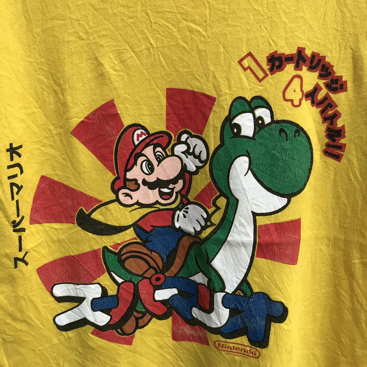 Nintendo Vintage NINTENDO Super Mario games tee 2009 cartoons Size US M / EU 48-50 / 2 - 3 Thumbnail