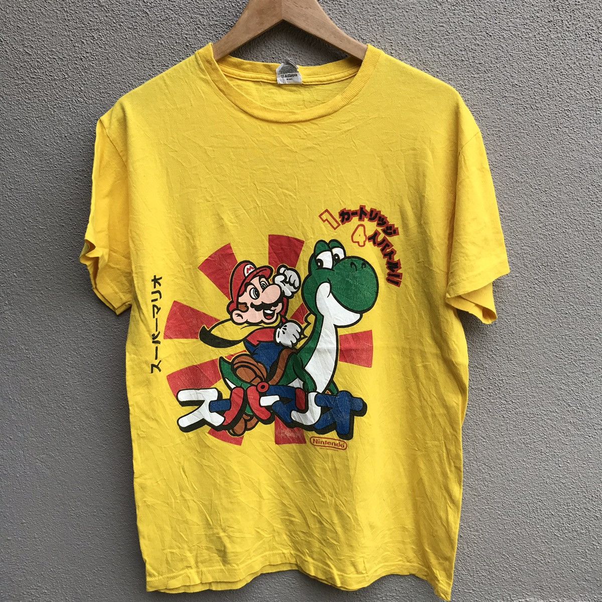 Nintendo Vintage NINTENDO Super Mario games tee 2009 cartoons Size US M / EU 48-50 / 2 - 2 Thumbnail