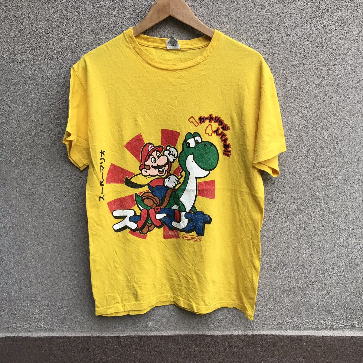 Nintendo Vintage NINTENDO Super Mario games tee 2009 cartoons Size US M / EU 48-50 / 2 - 1 Thumbnail