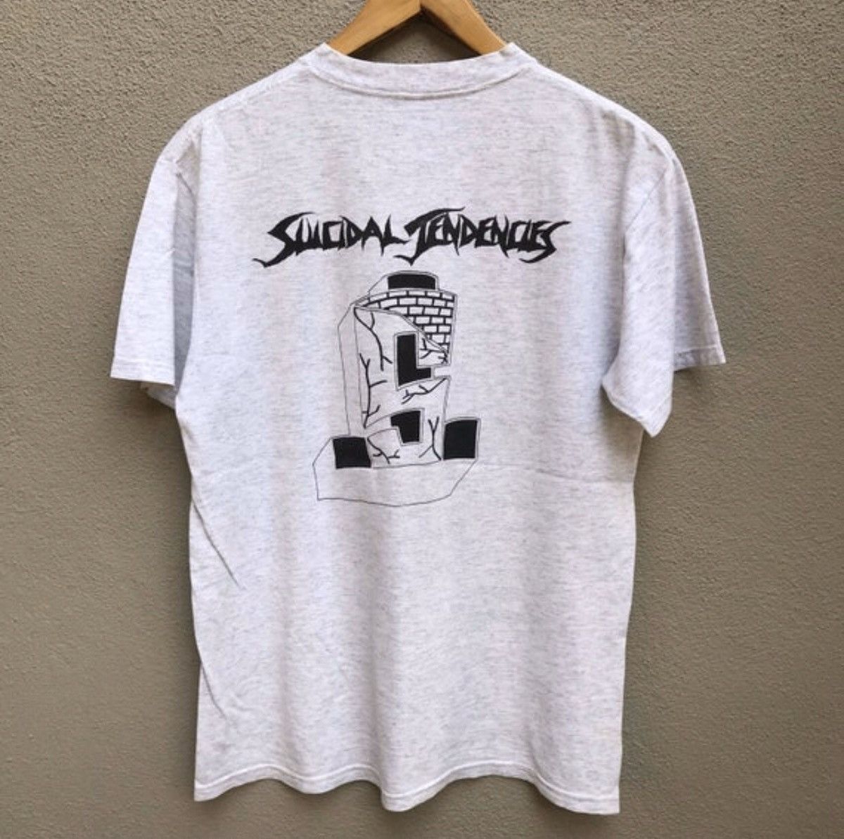 Band Tees Vintage 90s SUICIDAL TENDENCIES band hardcore punk tee rare Size US M / EU 48-50 / 2 - 3 Thumbnail