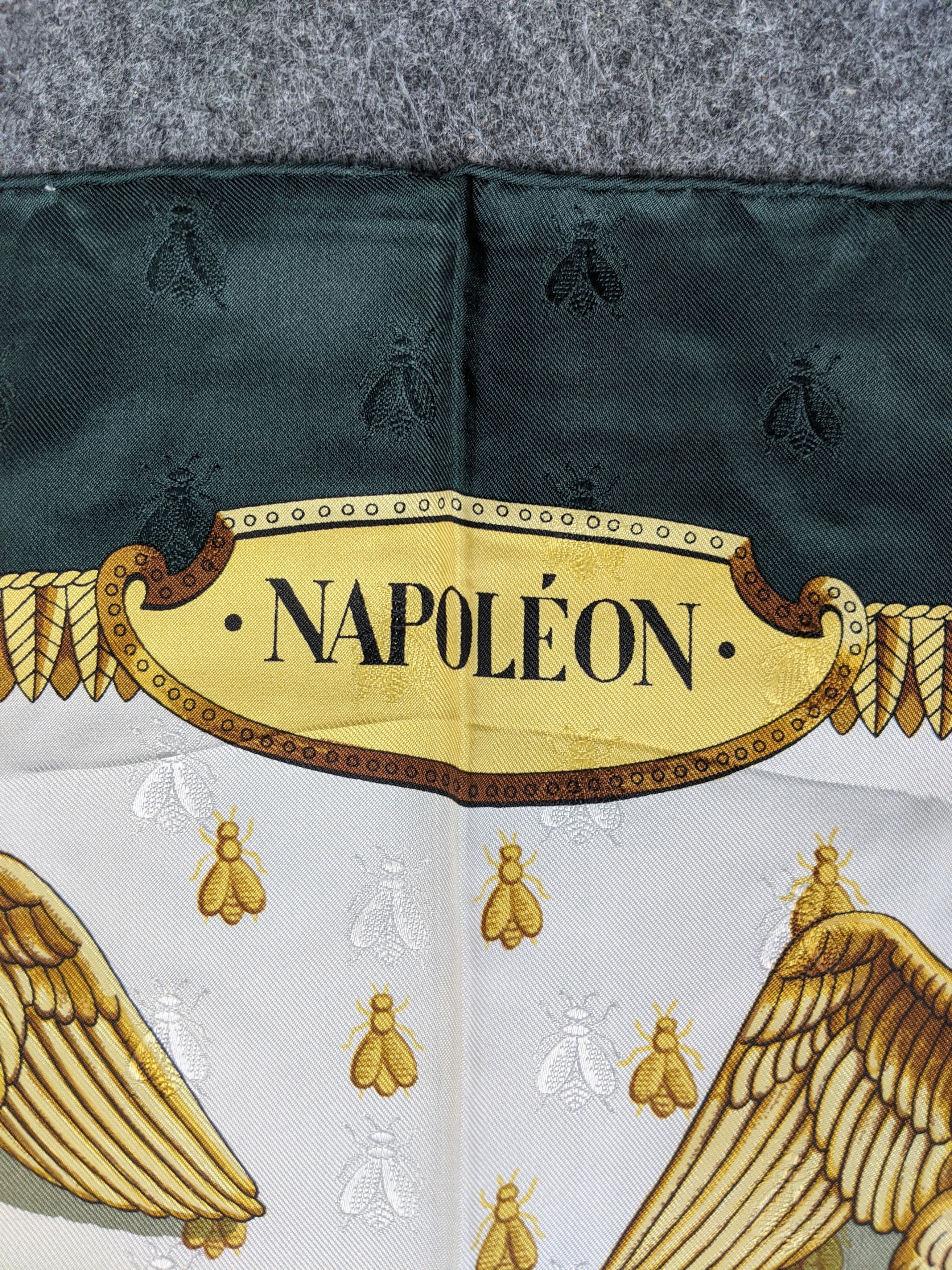 Hermes Hermes Paris Napoleon By Philippe Ledoux Silk Scarf Size ONE SIZE - 4 Thumbnail
