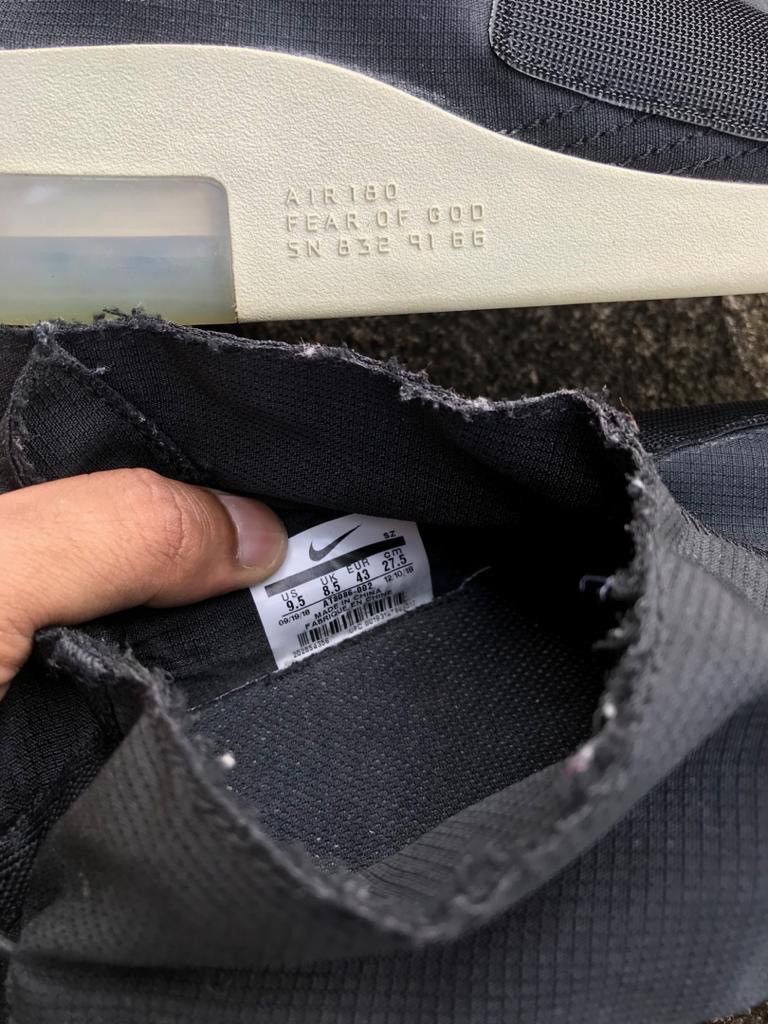Fear of God × Nike NIKE X FEAR OF GOD Moc Particle Biege. Size US 9.5 / EU 42-43 - 10 Thumbnail