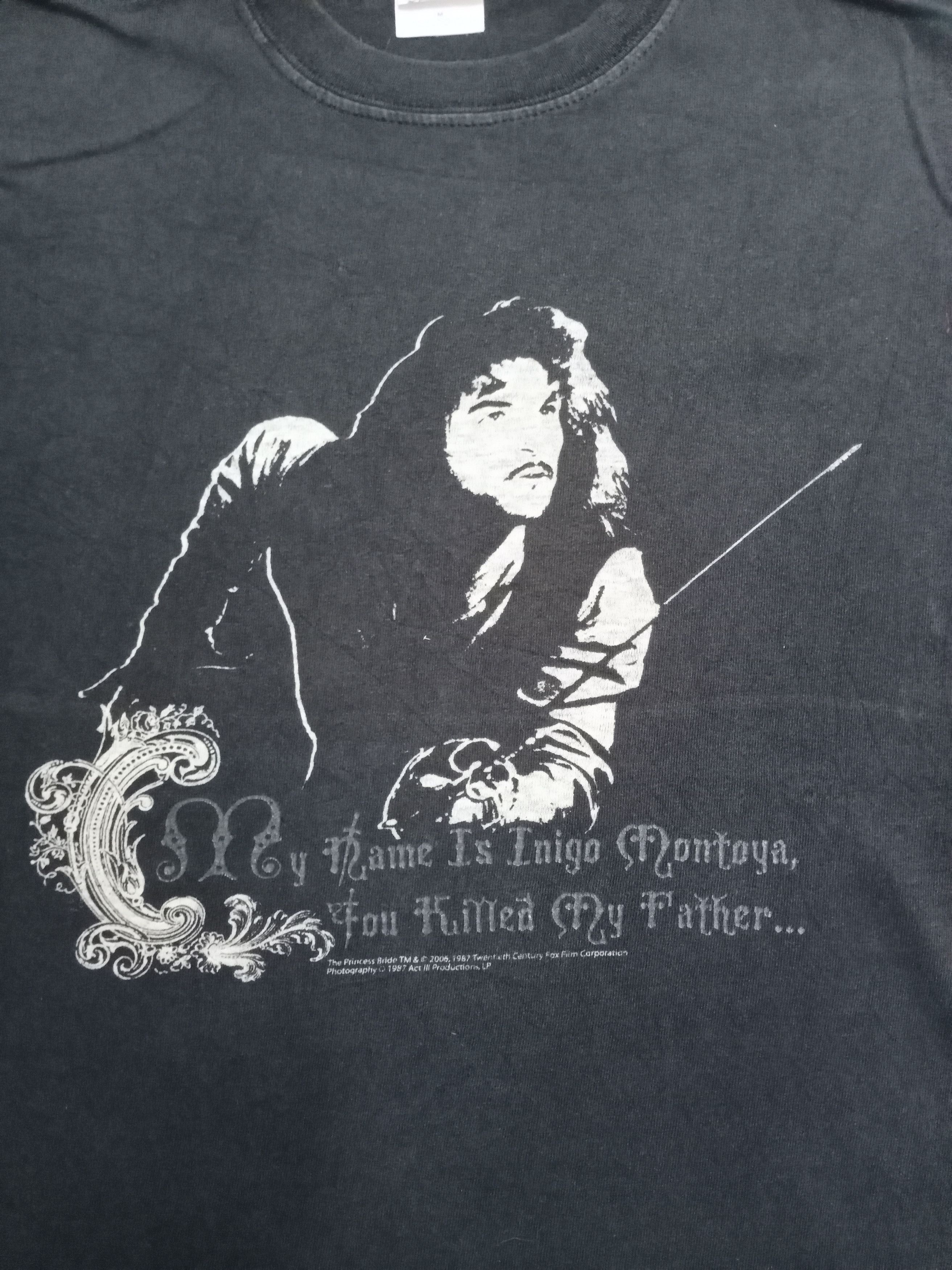 Vintage Vintage 90s The Princess Bride Prepare To Die Movie T-shirt Size US M / EU 48-50 / 2 - 9 Thumbnail