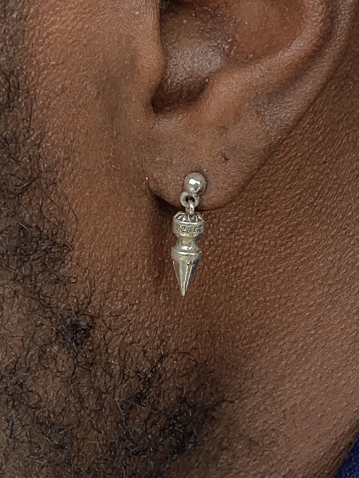 Chrome Hearts Chrome Hearts Spike Drop Earring (Single) | Grailed